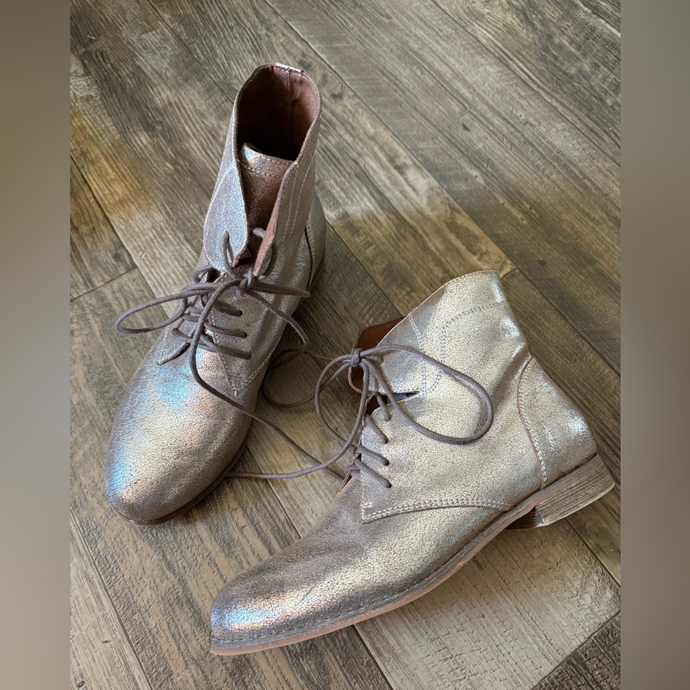 Urban Outfitters Silver Boots